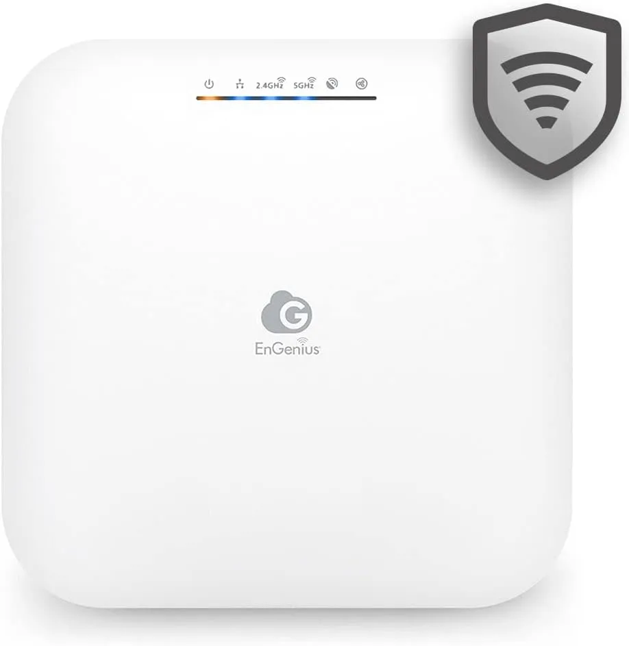 EnGenius ECW220S Cloud-Managed Wi-Fi 6 Security Access Point with EnGenius AirGuard™