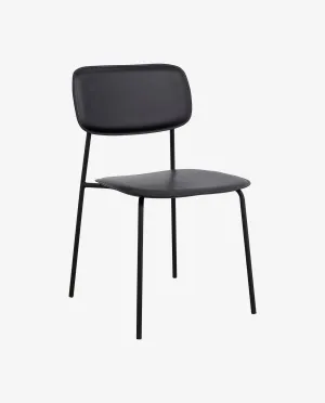 ESA dining chair, black