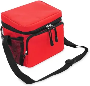 Everest Cooler Lunch Bag, Red, One Size