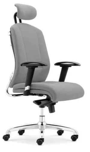 Executive Grey  Adjustable Arm Chair