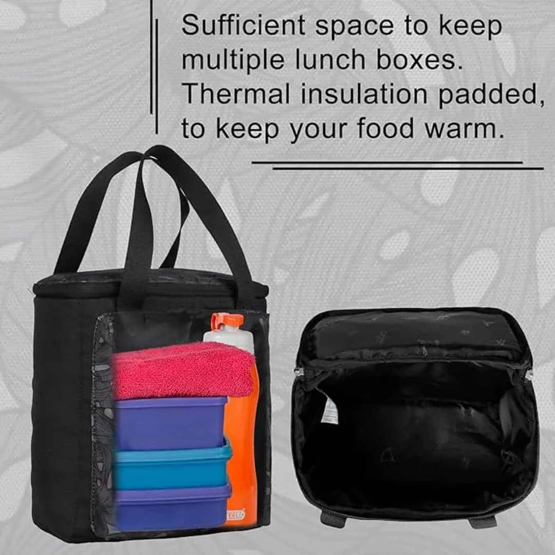 F Gear Hoover Palm Drk Gry Black 7L Lunch bag