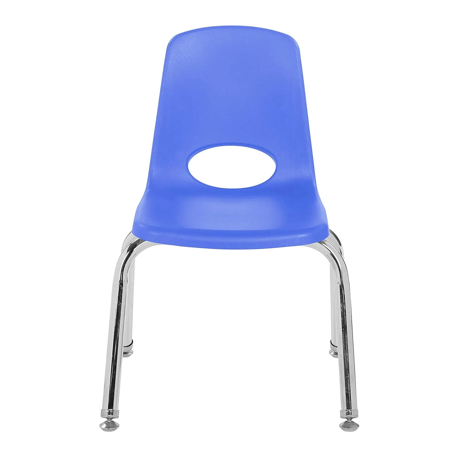 Factory Direct Partners 10360-BL Stack Chair, 12", Blue