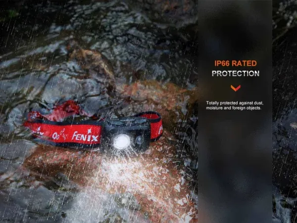 FENIX HL16 SST20 white & 2835 Red LED headlamp (Green)
