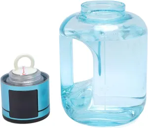 FILFEEL 10 Minutes or 20 Minutes Hydrogen Water Bottle Generator with 2000 PPb Concentration, Rechargeable Portable Glass Hydrogen Rich Water Generator for Office, Travel, Fitness