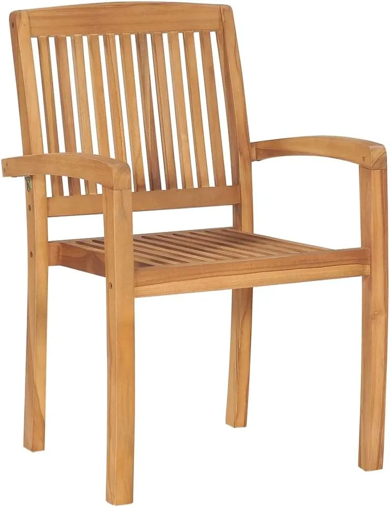 fire Pit Chairs,high Chair,Patio Furniture,Beach Chair,Patio Chairs 2 pcs with Gray Cushions Solid Teak WoodFor Gardens, patios, Balconies