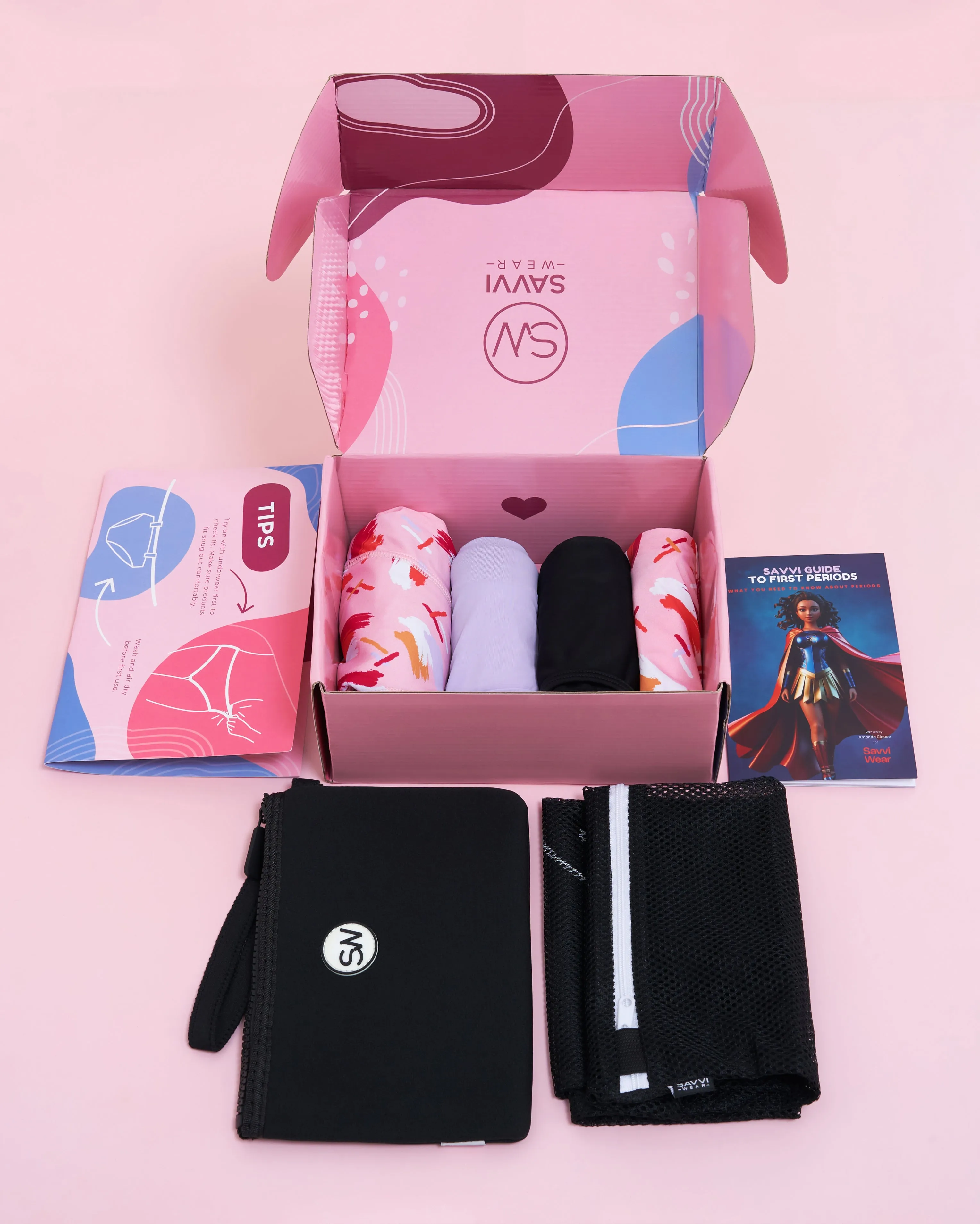 First Period Kit for Tween Girls