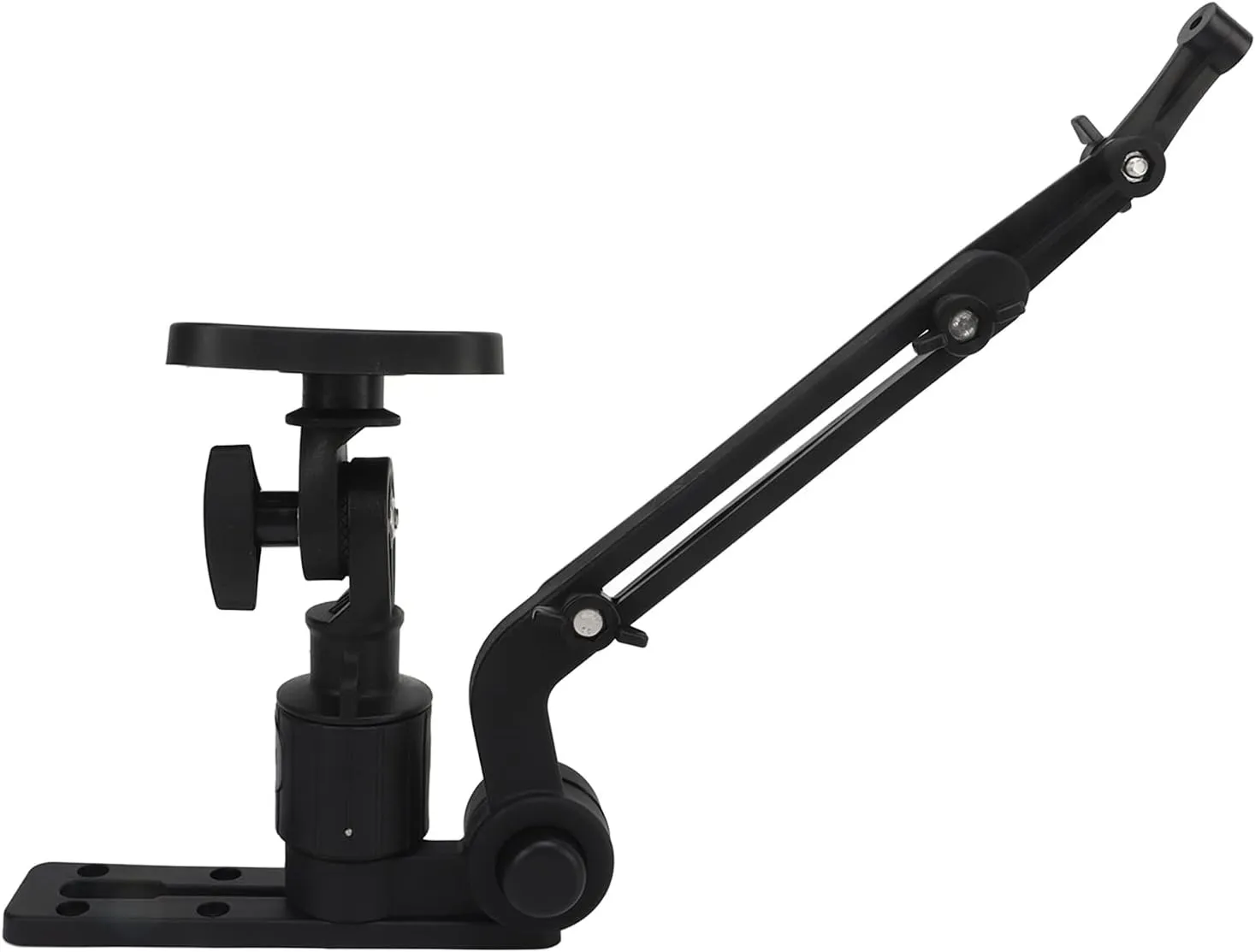 Fish Finder Base Kit, Fish Finder Mount Base Plate, Force Transducer Mounting Arm for Fishfinder