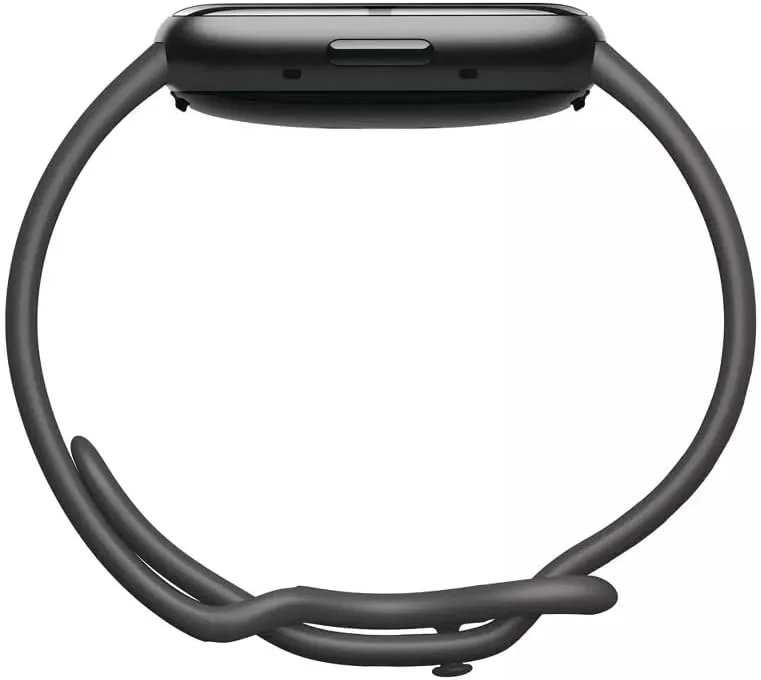 Fitbit Sense 2 Advanced Health and Fitness Smartwatch with Tools to Manage Stress and Sleep, ECG App, SpO2, 24/7 Heart Rate and GPS, Shadow Grey/Graphite, One Size (S & L Bands Included)