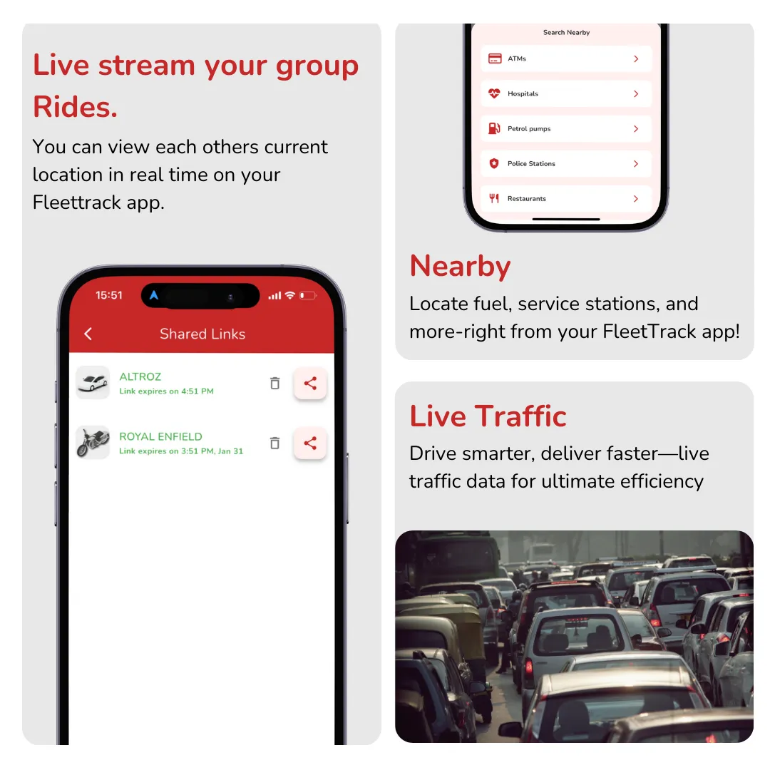 FleetTrack OBD GPS Tracker for Car | 1 Yr Free App & SIM (Zero Activation Charges) | 15  Features | Easy Plug & Play | Real-Time Location, Hidden Voice Monitoring, Driving History & Geofence Alerts