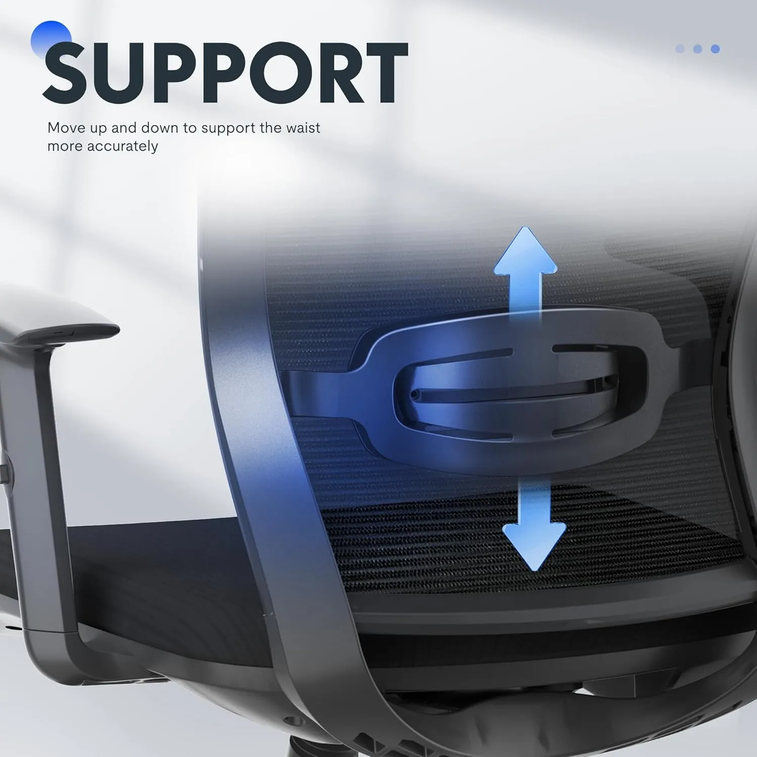 FLEXISPOT Ergonomic Office Chair, Mesh Back Swivel Computer Chair, Home Office Desk Chairs, with 4D Headrest/Lumbar Support/17in Retractable Footrest/400LBS Heavy Duty/Foam Seat Black OC3