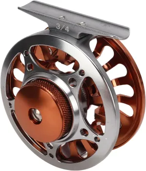 Fly Fishing Reel,Oxidation Treatment Central Braking System Fly Reel,CNC Computerized Machining Technology Fly Fishing Reels,3 BeaLoops Jigging Reel