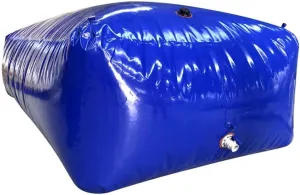 Foldable Rain Barrel Water Tank - 1000L PVC Portable Water Storage Bag with Faucet, Large Capacity for Gardening, Irrigation, Emergency Use(1000L(264gal))