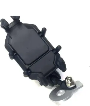 for Italjet for Dragster 200 for 250i 125 400 Mobile Phone Bracket Navigation Bracket Shock Absorption Bracket Motorcycle GPS Navigation Phone Mount Bracket(Regular Version A)