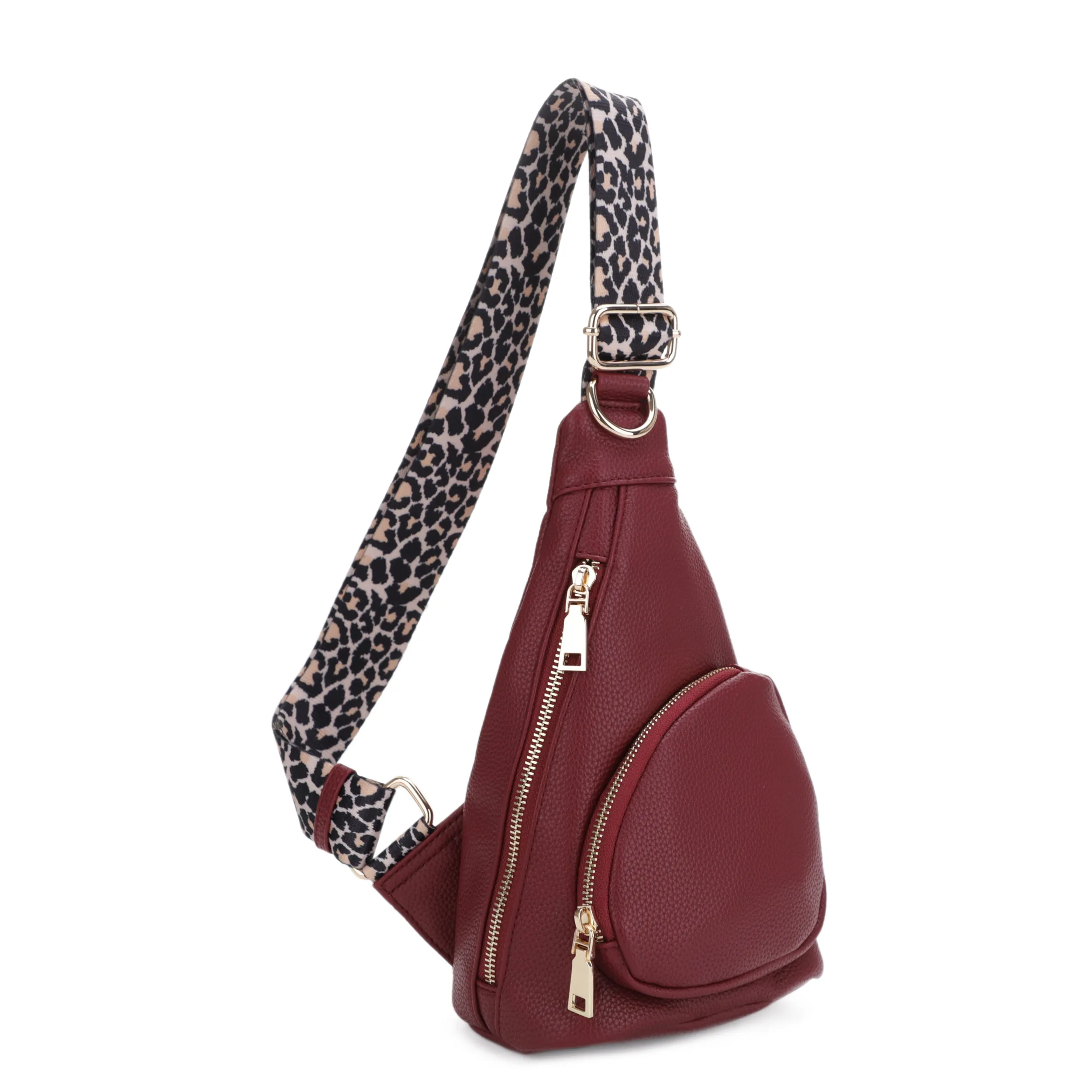 Frankie Sling with Leopard Strap