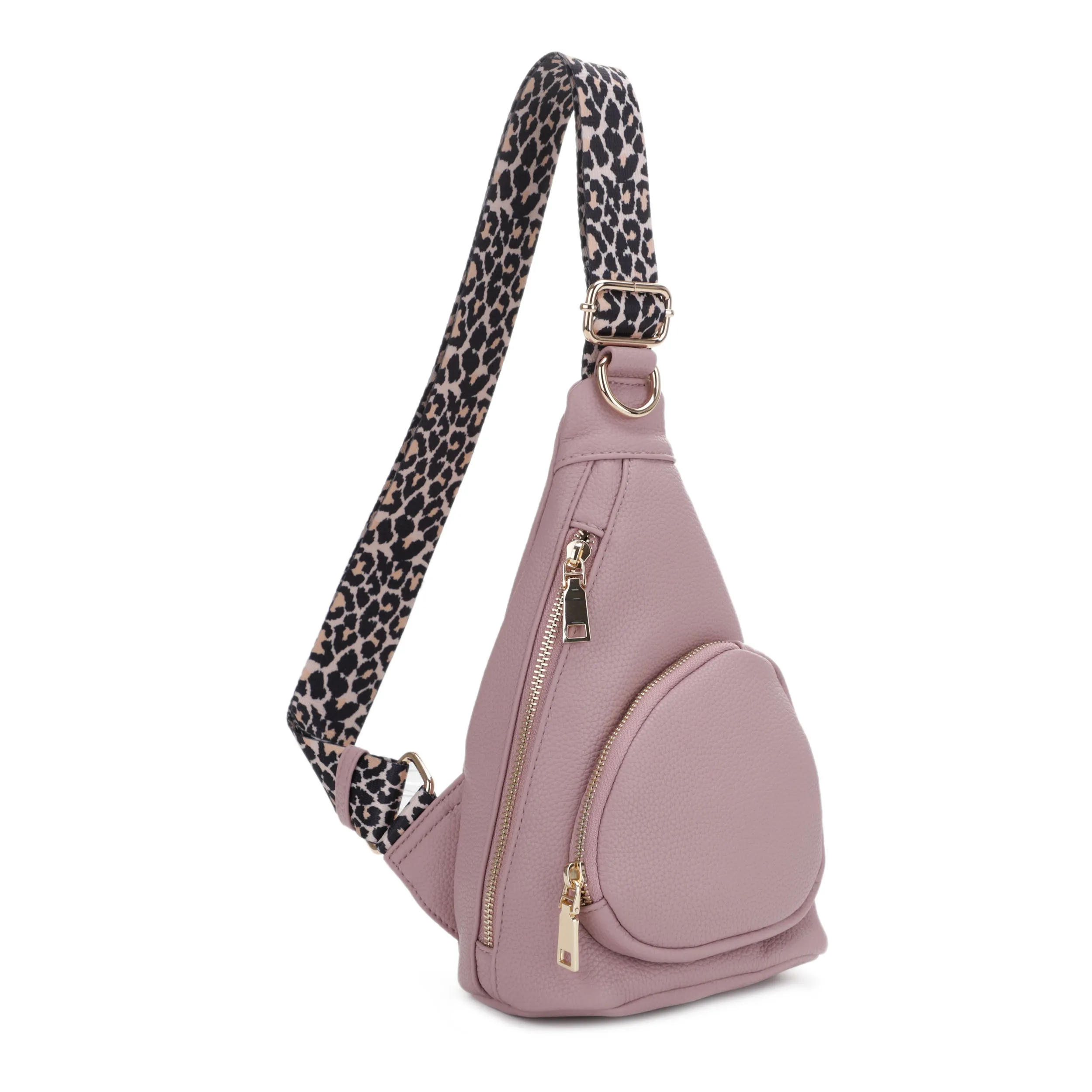 Frankie Sling with Leopard Strap
