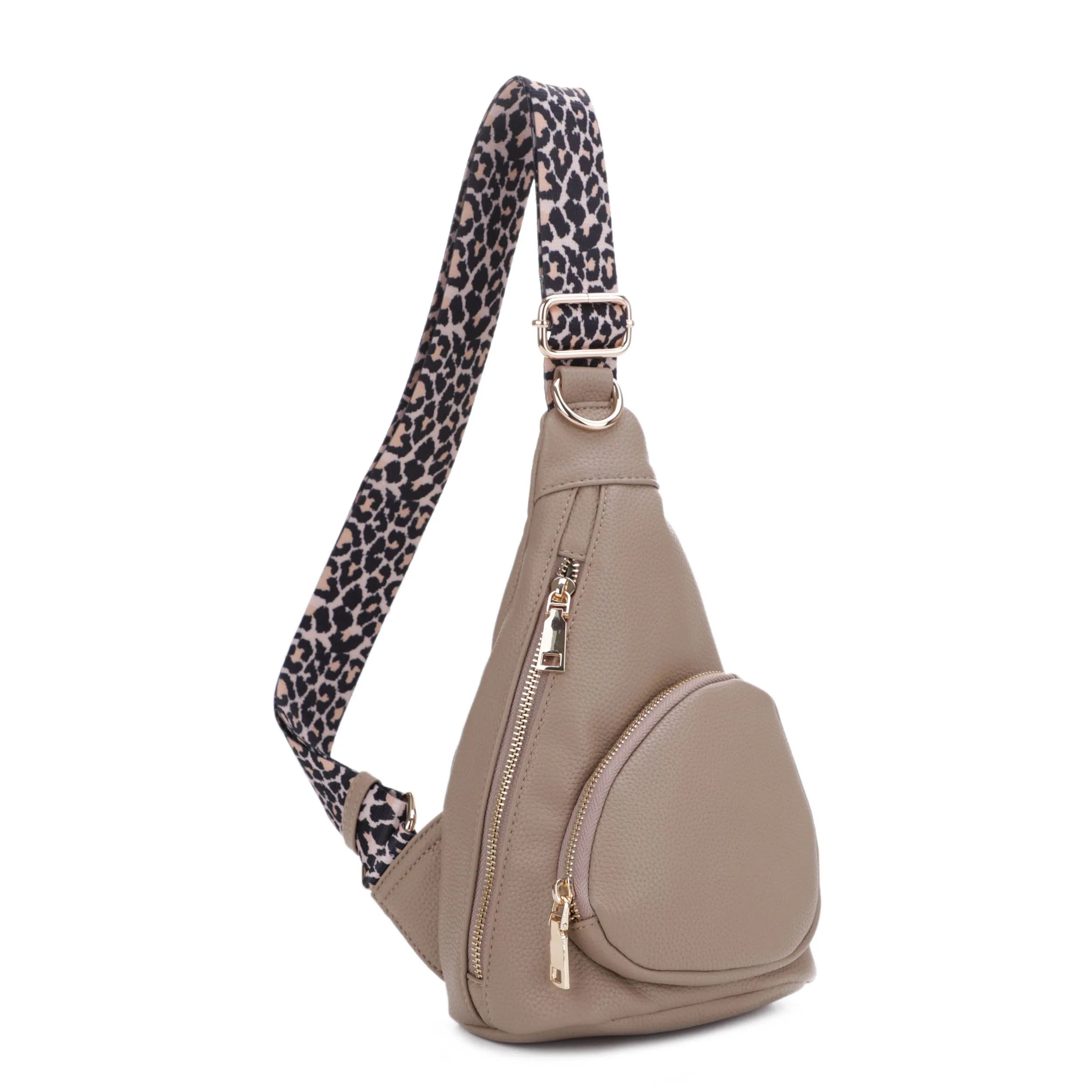 Frankie Sling with Leopard Strap