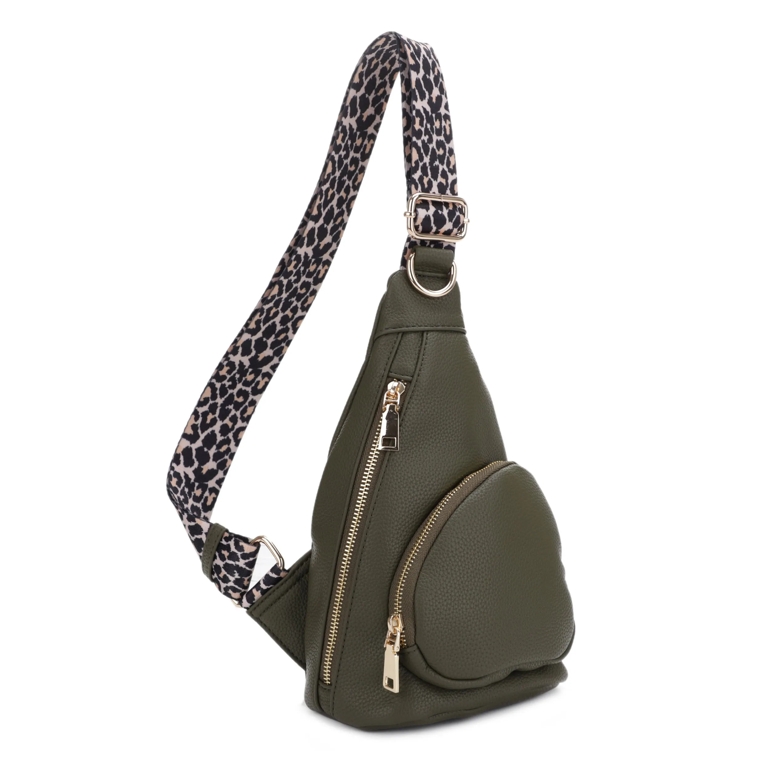 Frankie Sling with Leopard Strap