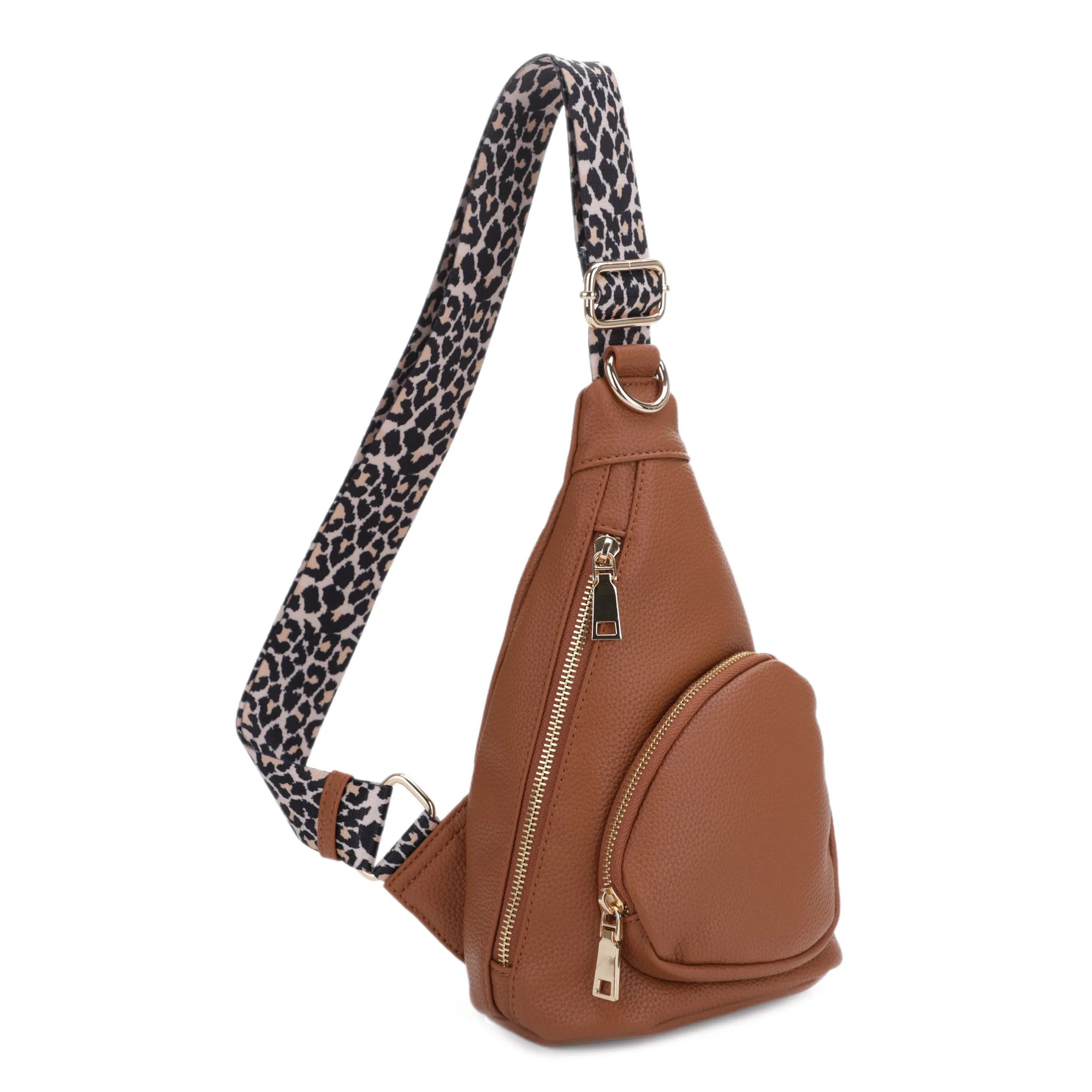 Frankie Sling with Leopard Strap