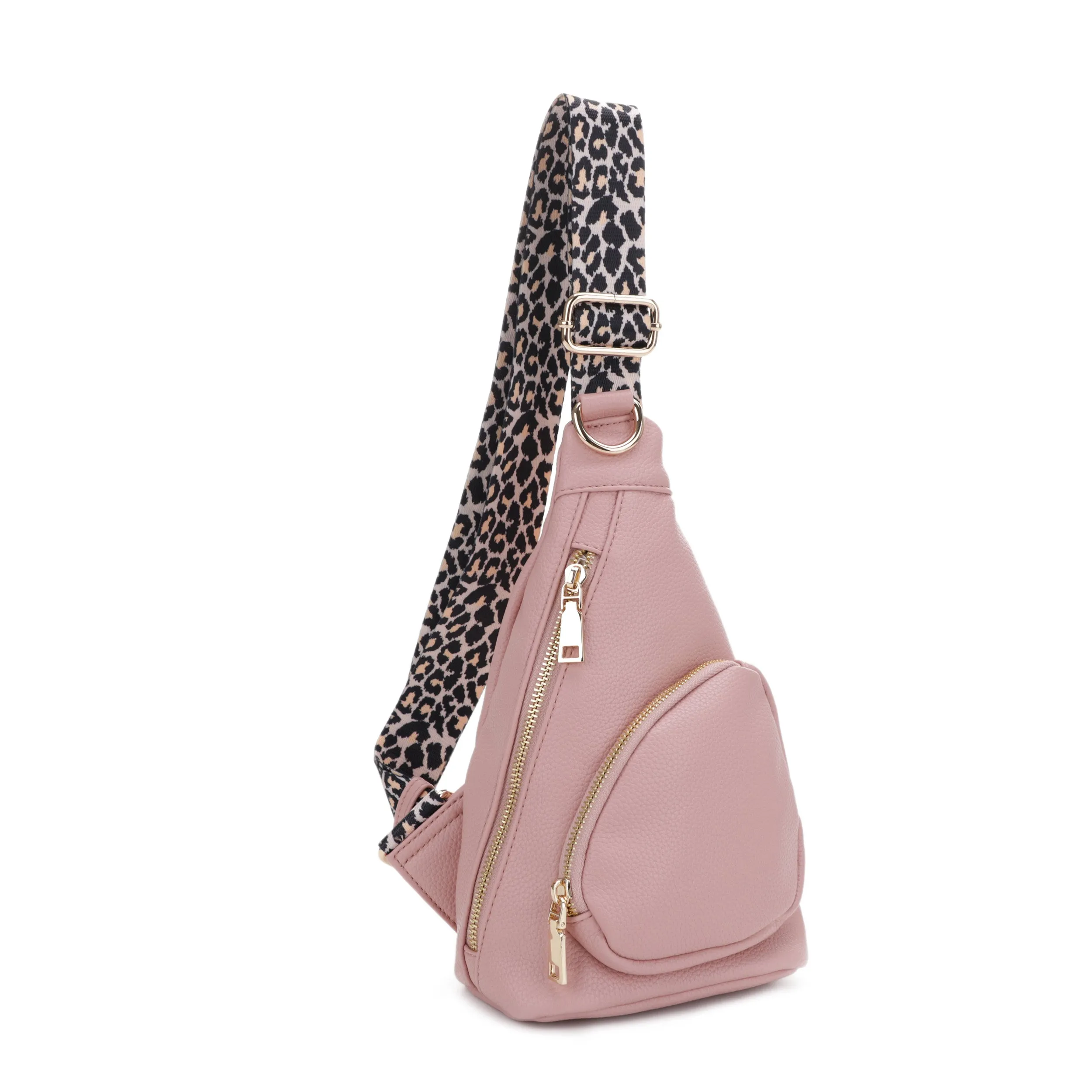 Frankie Sling with Leopard Strap
