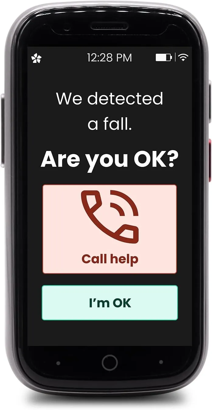 Freedom Alert Max: Cellphone with Medical Alert System for Seniors and Elderly. Featuring GPS Services, Fall Detection, Geofencing, U.S. Based Monitoring, Subscription Based