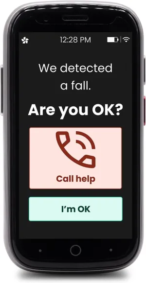 Freedom Alert Max: Cellphone with Medical Alert System for Seniors and Elderly. Featuring GPS Services, Fall Detection, Geofencing, U.S. Based Monitoring, Subscription Based