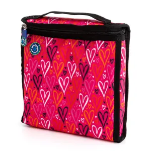Freezable Sandwich Compact Cooler Lunch Bag – Hearts Delight Design