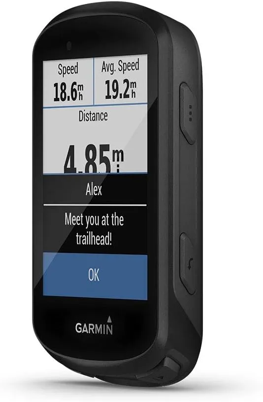 Garmin 010-02060-00 Edge 530, GPS Cycling/Bike Computer with Mapping, Dynamic Performance Monitoring and Popularity Routing