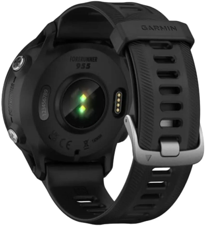 Garmin 010-02638-10 Forerunner® 955, GPS Running Smartwatch, Tailored to Triathletes, Long-Lasting Battery, Black