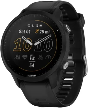 Garmin 010-02638-10 Forerunner® 955, GPS Running Smartwatch, Tailored to Triathletes, Long-Lasting Battery, Black