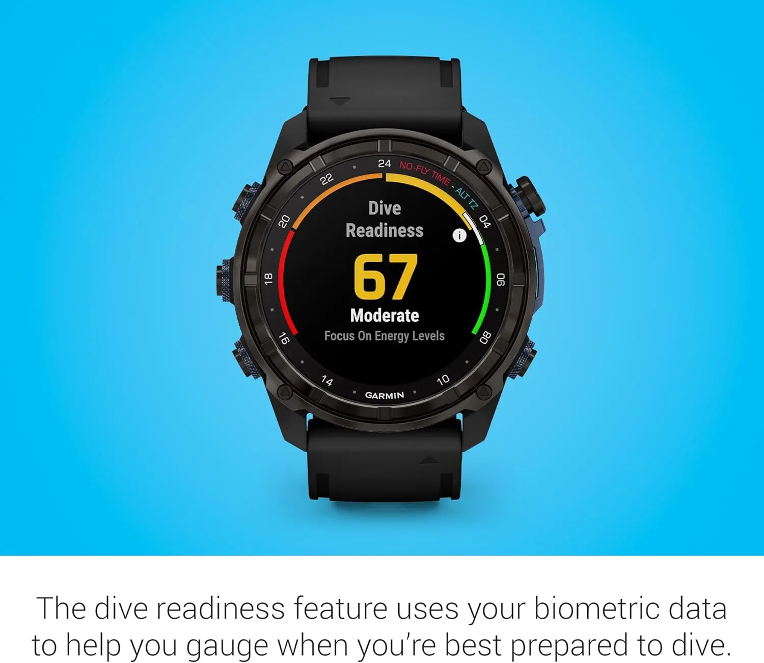 Garmin Descent™ Mk3i, Dive Computer and Multisport GPS Smartwatch, Air Integration, Black