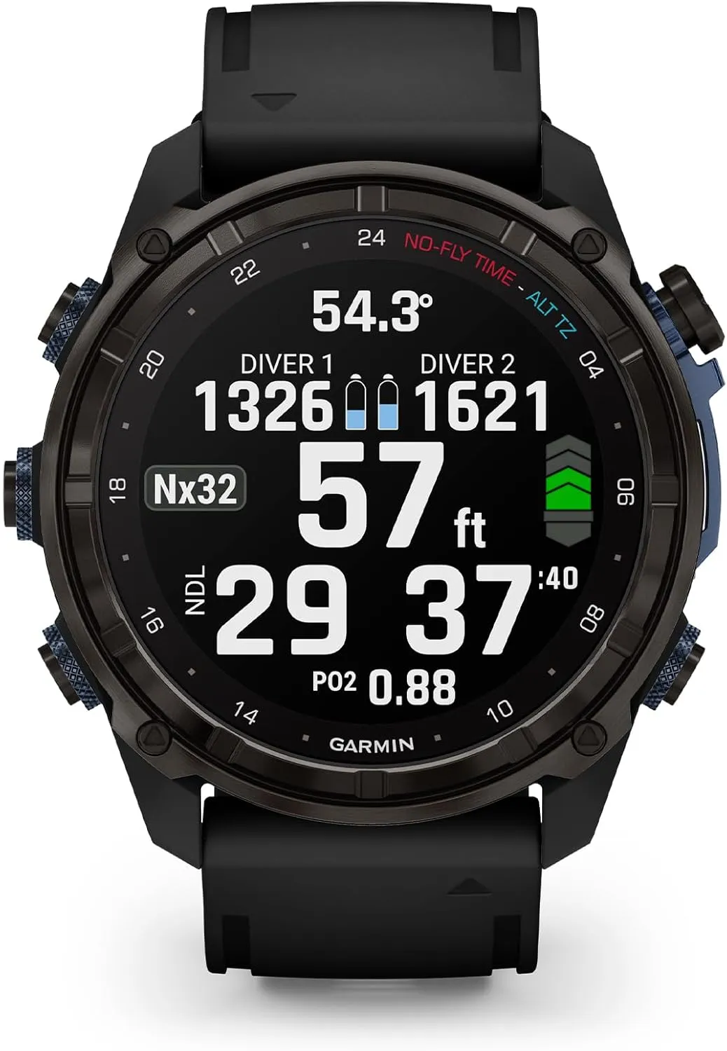 Garmin Descent™ Mk3i, Dive Computer and Multisport GPS Smartwatch, Air Integration, Black