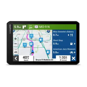 Garmin DriveCam 76, Large, Easy-to-Read 7” GPS Car Navigator, Built-in Dash Cam, Automatic Incident Detection, High-Resolution Birdseye Satellite Imagery (Renewed)