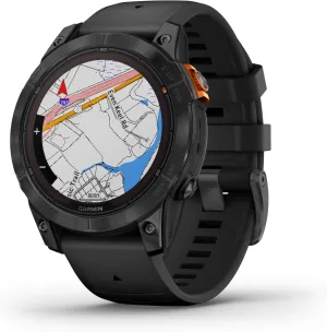 Garmin fēnix 7 Pro - Solar Edition (No Wi-Fi) Multisport GPS Smartwatch, Built-in Flashlight, Solar Charging Capability