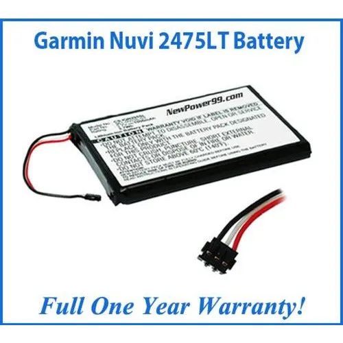Garmin Nuvi 2475LT Battery Replacement Kit with Tools, Video Instructions, Extended Life Battery and Full One Year Warranty