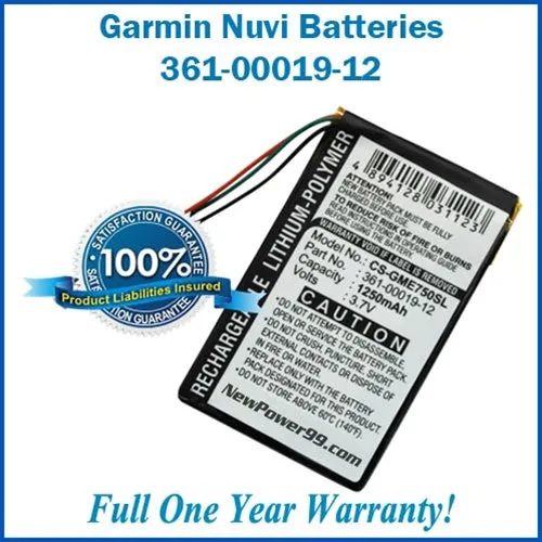 Garmin Nuvi - 361-00019-12 Battery Replacement Kit with Tools, Video Instructions, Extended Life Battery and Full One Year Warranty