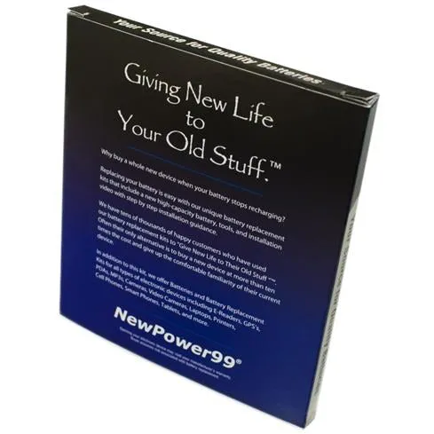 Garmin Nuvi 42 Battery Replacement Kit with Tools, Video Instructions, Extended Life Battery and Full One Year Warranty