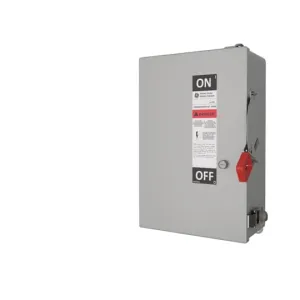GE ABB - Heavy Duty Fusible Switch ,200A, 240VAC, 3 Poles - TH4324