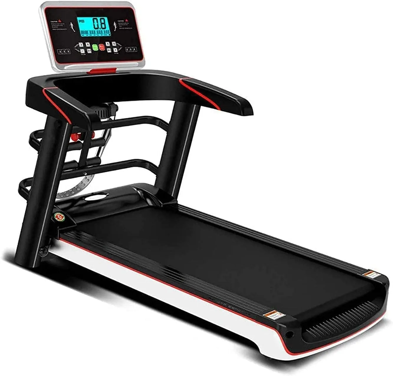 Gerrit Folding Treadmills Treadmills Foldable Electric Runninghines Treadmills for Home Multi-Function Treadmills Electric Motorized Treadmill with Device Holder
