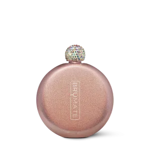 GLITTER FLASK - GLITTER ROSE GOLD