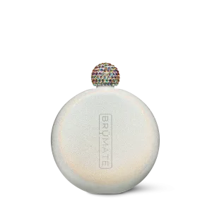 GLITTER FLASK - GLITTER WHITE