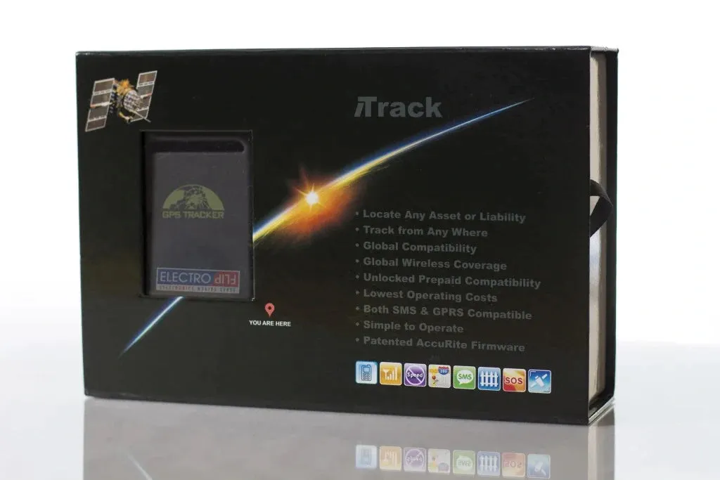 GPS Tracker Device for Vehicles - Camping Real Time GPS Tracker & Luggage Tracker - Kids Dogs Motorcycle Car Tracker W/ S.O.S