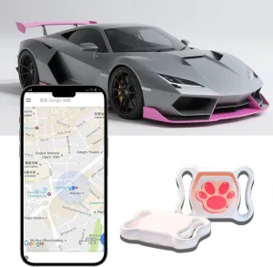 GPS Tracker for Vehicles Mini Portable Hidden Tracker Global Real Time Location Tracker for Vehicles Pets Elderly Children No Monthly Fee No Subscription Required