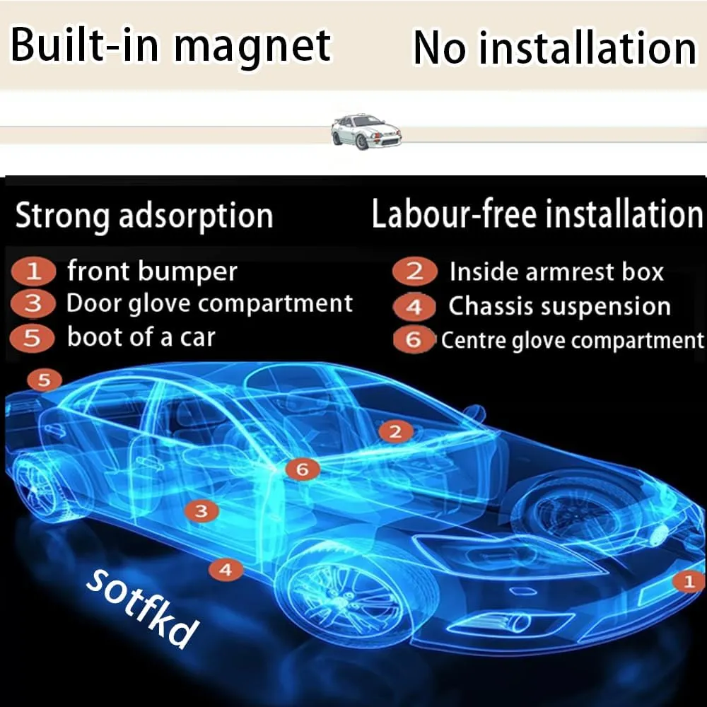 GPS Tracker for Vehicles,Tracker Device for Vehicles,GPS Tracker,Car Tracker Device | Android and iOS Universal | No Charging Required | No Monthly Fee | Waterproof