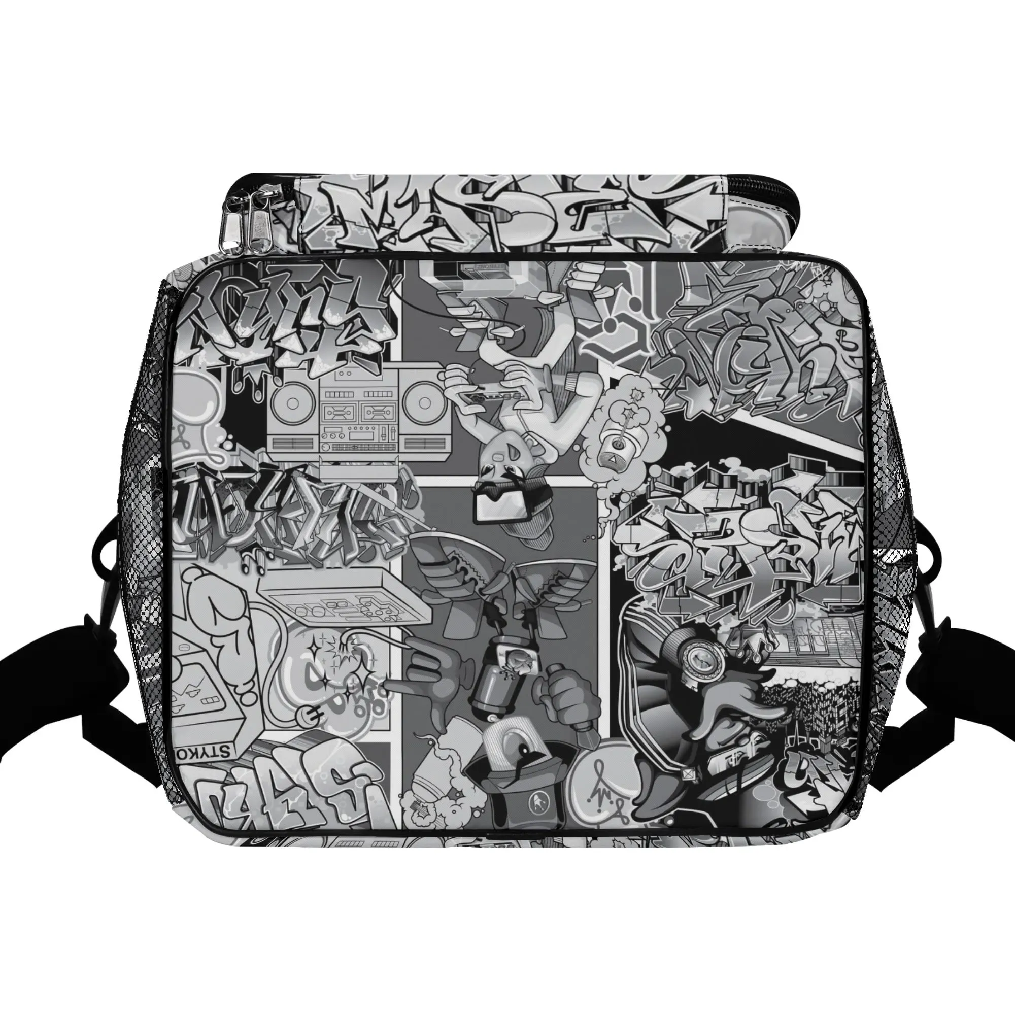 Graffiti Lunch Bag Picnic Bag feat BW Comic Stykonz