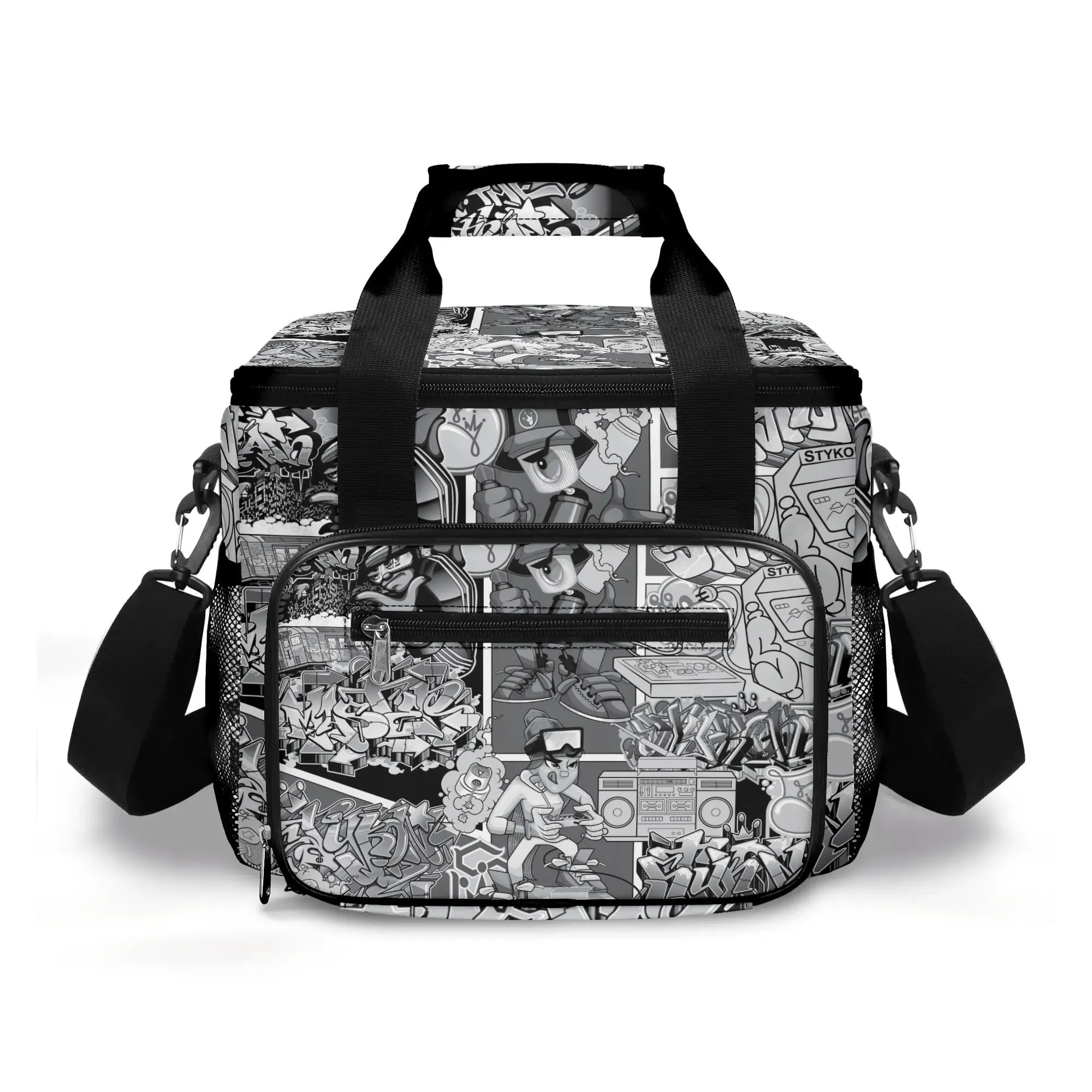 Graffiti Lunch Bag Picnic Bag feat BW Comic Stykonz