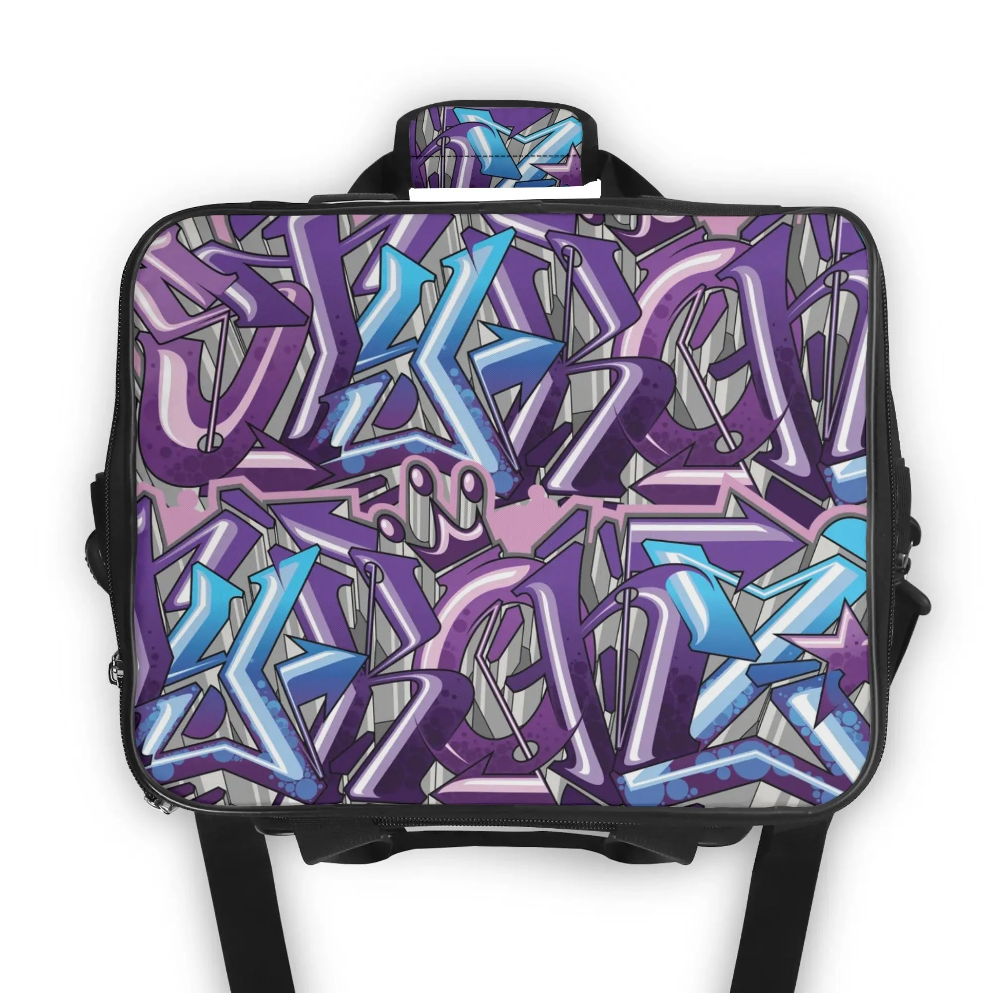 Graffiti Lunch Bag Picnic Bag feat Purple Wildstyle