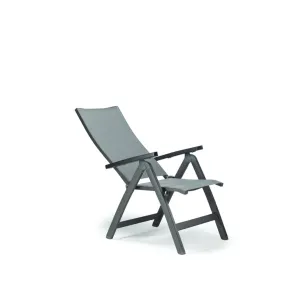GS 942 Reclining Outdoor Armchair – Aluminium & Textilene Garden Chair