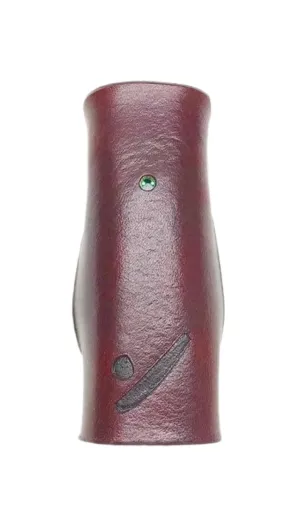 Handmade Leather Heat Diffuser Skin Case for Pax 2, 3, Plus, Made in California (Bordeaux)