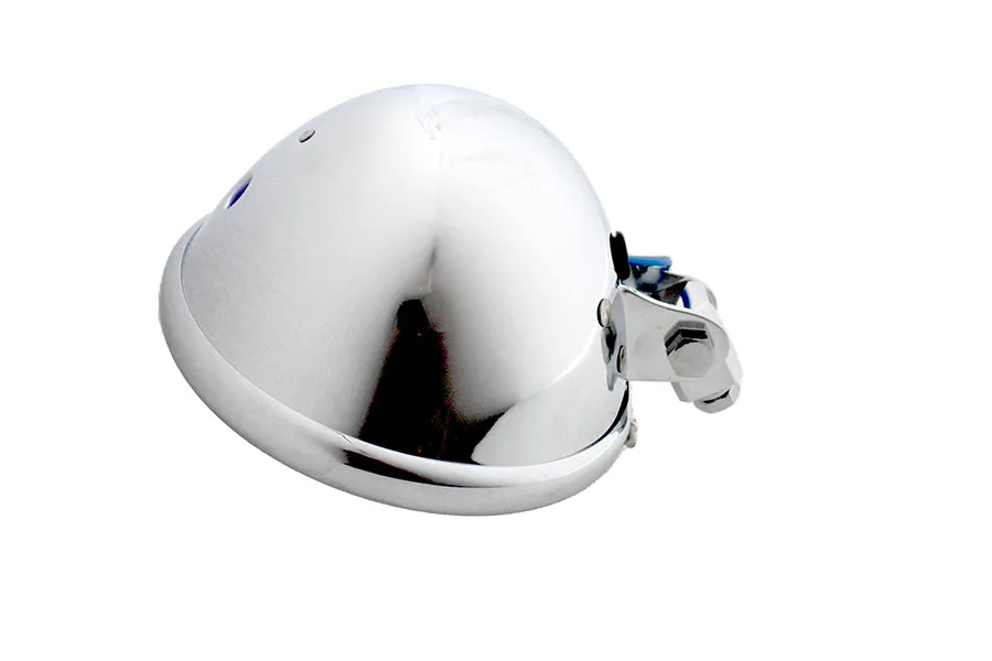 HARLEY 5-3/4 inch Round Headlamp Assembly Chrome fits 0-  Custom, application