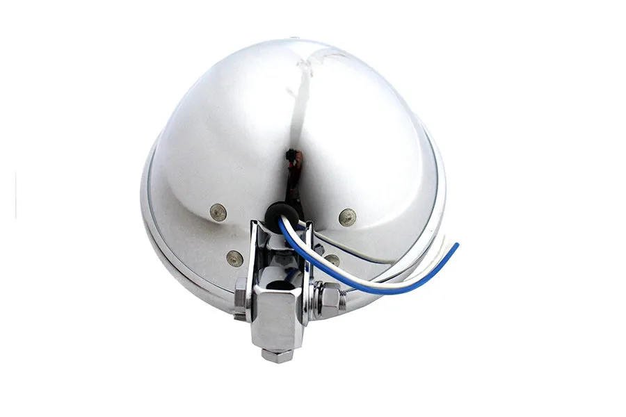 HARLEY 5-3/4 inch Round Headlamp Assembly Chrome fits 0-  Custom, application